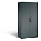 Armoire de charge de batterie Basic de C+P avec portes en tôle pleine, H 1950 x L 930 x P 500 mm, anthracite