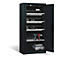 Armoire de charge de batterie Comfort de C+P avec portes en tôle pleine, H 1950 x L 930 x P 500 mm, anthracite