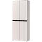 Armoire de classement Aalborg, 2 portes, 4 tablettes, patins de meuble, panneau de particules mélaminé, L 810 x P 400 x H 1970 mm, cachemire