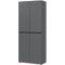 Armoire de classement Aalborg, 2 portes, 4 tablettes, patins de meuble, panneau de particules mélaminé, L 810 x P 400 x H 1970 mm, graphite