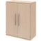 Armoire de classement BARI, 3 hauteurs de classeurs, 2 tablettes, l. 819 x P 430 x H 1117 mm, coloris érable
