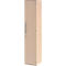 Armoire de classement BARI, 6 hauteurs de classeurs, 5 tablettes, serrure, charnière de porte côté droit, l. 427 x P 430 x H 2174 mm, coloris érable