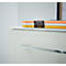 Armoire de classement MONTERIA, 3 hauteurs de classeurs, verrouillable, l. 800 x P 370 x H 1200 mm, blanc