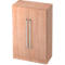 Armoire de classement TARVIS, avec poignée sans serrure, 3 hauteurs de classeurs, l. 800 x P 420 x H 1270 mm, coloris noyer