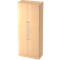 Armoire de classement TARVIS, avec poignée sans serrure, 5 hauteurs de classeur, l. 800 x P 420 x H 2004 mm, coloris érable