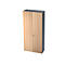 Armoire de classement TOPAS LINE, 6 hauteurs de classeurs, l. 1000 mm, graphite/chêne
