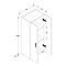 Armoire de classement Ulas, 3 hauteurs de classeurs, 2 tablettes, pour env. 21 classeurs, portes battantes, L 490 x P 340 x H 1080 mm, bois, anthracite