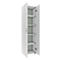Armoire de classement Ulas, 5 hauteurs de classeurs, 4 tablettes, pour env. 35 classeurs, portes battantes, L 490 x P 340 x H 1780 mm, bois, blanc
