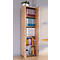 Armoire de classement Ulas, 5 hauteurs de classeurs, 4 tablettes, pour env. 35 classeurs, portes battantes, L 490 x P 340 x H 1780 mm, bois, chêne miel