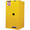 Armoire de sécurité Justrite FM Classic Sure-Grip® EX, pour liquides inflammables, jusqu'à 227 litres, portes à fermeture manuelle, jaune