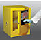 Armoire de sécurité Justrite FM Countertop Sure-Grip® EX, pour liquides inflammables, jusqu'à 15 litres, porte à fermeture manuelle, jaune