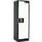 Armoire de sécurité Q Classic 90 Asecos, l. 600 x P 615 x H 1953 mm, porte fixée à droite, 6 tiroirs en acier à ouverture intégrale, gris anthracite/blanc pur (RAL 9010)