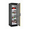 Armoire de stockage de sécurité de type 90 asecos Q-PEGASUS-90, porte à charnières avec fermeture automatique, charnières à droite, façade en jaune de sécurité, L 599 x P 615 x H 1953 mm