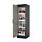 Armoire de stockage de sécurité de type 90 asecos Q-PEGASUS-90, porte à charnières avec fermeture automatique, charnières à gauche, façade en jaune de sécurité, L 599 x P 615 x H 1953 mm