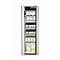 Armoire de stockage de sécurité de type 90 asecos S-PHOENIX touchless-90, porte pliante à détection entièrement automatique, arrêt à gauche, façade gris clair, L 596 x P 616 x H 1968 mm