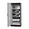 Armoire de stockage de sécurité type 30 asecos Q-CLASSIC-30, porte à charnière, charnière à gauche, asecos avant argent, L 864 x P 620 x H 1947 mm