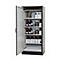 Armoire de stockage de sécurité type 30 asecos Q-CLASSIC-30, porte à charnière, charnière à gauche, façade blanc pur, L 864 x P 620 x H 1947 mm