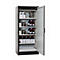 Armoire de stockage de sécurité type 30 asecos Q-CLASSIC-30, porte à charnières, charnières à droite, façade gris clair, L 864 x P 620 x H 1947 mm