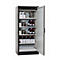 Armoire de stockage de sécurité type 30 asecos Q-CLASSIC-30, porte à charnières, charnières à droite, sécurité avant jaune, L 864 x P 620 x H 1947 mm