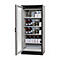 Armoire de stockage de sécurité type 30 asecos Q-DISPLAY-30, porte à charnière avec découpe en verre, charnière à gauche, façade rouge trafic, L 864 x P 620 x H 1947 mm