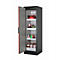 Armoire de stockage de sécurité type 90 asecos Q-PEGASUS-90, porte battante avec fermeture automatique, charnière à gauche, façade rouge trafic, L 599 x P 615 x H 1953 mm