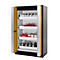 Armoire de stockage de sécurité type 90 asecos Q-PHOENIX-90, portes pliantes, sécurité frontale jaune, L 1193 x P 615 x H 1953 mm