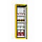 Armoire de stockage de sécurité type 90 asecos S-CLASSIC-90, porte à charnières avec système d'arrêt de porte, charnières à droite, façade en jaune de sécurité, L 596 x P 616 x H 1968 mm