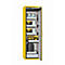 Armoire de stockage de sécurité type 90 asecos S-CLASSIC-90, porte à charnières avec système d'arrêt de porte, charnières à droite, façade en jaune de sécurité, L 596 x P 616 x H 1968 mm