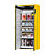 Armoire de stockage de sécurité type 90 asecos S-CLASSIC-90, portes à charnières avec système d'arrêt de porte, façade en jaune de sécurité, L 896 x P 616 x H 1968 mm
