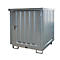 Armoire de stockage pour produits dangereux type GD-E Bauer, verrouillable, galvanisé