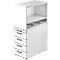 Armoire étagères à poser TOPAS LINE, pour caissons fixes, 1 étagère, blanc