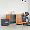 Armoire forte Rottner EN1 Atlas Fire 45, étage à double barrettes, L 440 x P 430 x H 460 mm, acier, anthracite