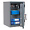 Armoire forte Rottner EN1 Atlas Fire 65, serrure à double panneton, L 440 x P 430 x H 655 mm, acier, anthracite