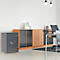Armoire forte Rottner EN1 Atlas Fire 65, serrure à double panneton, L 440 x P 430 x H 655 mm, acier, anthracite