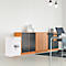 Armoire forte Rottner EN1 Atlas Fire 65, serrure à double panneton, L 440 x P 430 x H 655 mm, acier, blanc