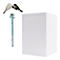 Armoire forte Rottner EN1 Atlas Fire 65, serrure électronique, L 440 x P 430 x H 655 mm, acier, blanc