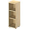 Armoire ouverte TETRIS WOOD - l. 400 x P 421 X H 1160 mm - 3 HC - décor érable - notre marque Schäfer Shop Genius