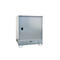 Armoire pour matières dangereuses BAUER GS-3, en tôle d'acier, accessible par le dessous, L 1475 x P 1460 x H 1805 mm, pour 4 fûts de 200 l, galvanisé