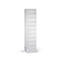 Armoire pour ordinateur portable avec fonction de chargement, 10 compartiments avec serrure à cylindre, tôle d'acier gris clair RAL 7035/ gris clair RAL 7035