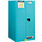 Armoire pour produits chimiques Justrite FM Classic Sure-Grip® EX, pour produits corrosifs, jusqu'à 341 litres, portes à fermeture automatique, bleu