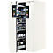 Armoire pour produits dangereux V-LINE Asecos, type 90, 2 tiroirs verticaux, blanc pur/blanc pur
