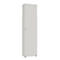 Armoire-vestiaire, 1 porte, l. 60 cm, 6 HC, argent