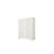 Armoire-vestiaire, 2 portes, l. 100 cm, 5 HC, blanc