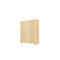 Armoire-vestiaire, 2 portes, l. 100 cm, 5 HC, coloris érable