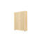 Armoire-vestiaire, 2 portes, l. 100 cm, 6 HC, coloris érable
