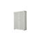 Armoire-vestiaire, 2 portes, l. 100 cm, 6 HC, gris clair