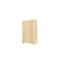 Armoire-vestiaire, 2 portes, l. 80 cm, 5 HC, coloris érable