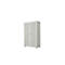 Armoire-vestiaire, 2 portes, l. 80 cm, 5 HC, gris clair