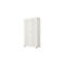 Armoire-vestiaire, 2 portes, l. 80 cm, 6 HC, blanc