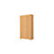 Armoire-vestiaire, 2 portes, l. 80 cm, 6 HC, coloris hêtre